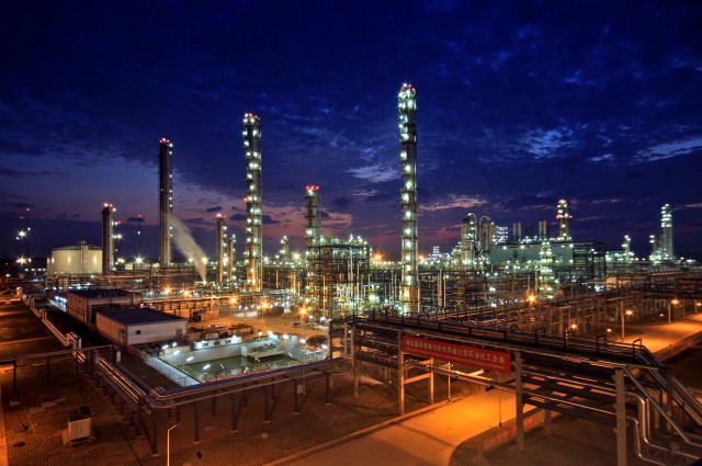 厂区夜景Plant Night View
